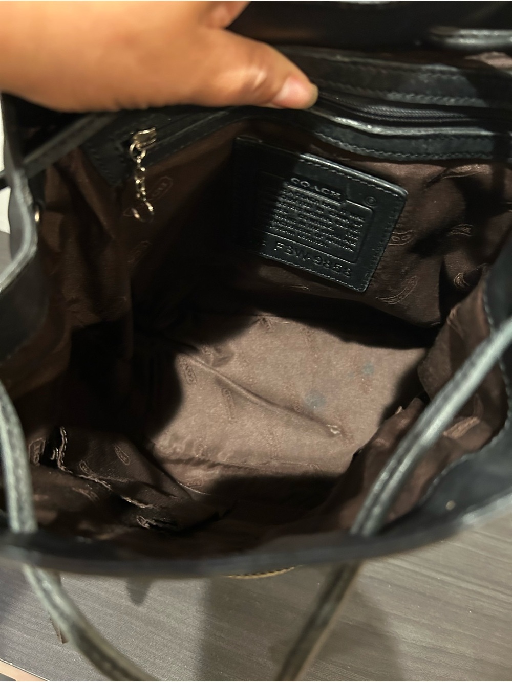 Vintage Coach Legacy Black
Leather Backpack EUC - Picture 8 of 8